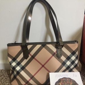 Burberry tote bag authentic 100%